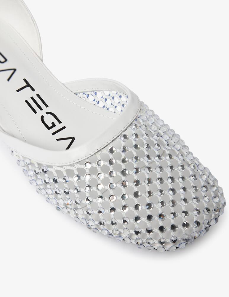 rinascente Strategia Mesh ballet flats