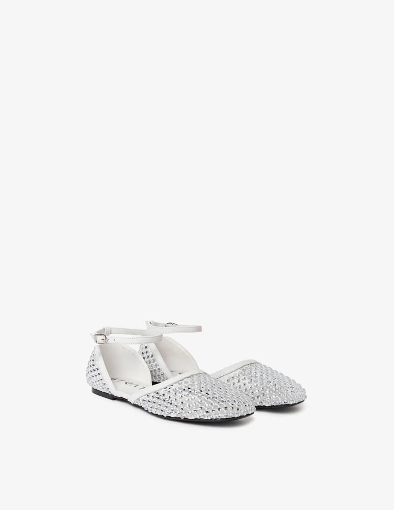 rinascente Strategia Mesh ballet flats