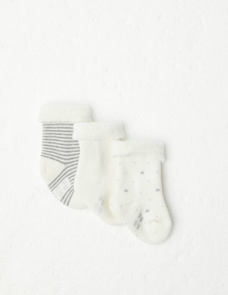 rinascente Petit Bateau 3 pairs of shoes - White