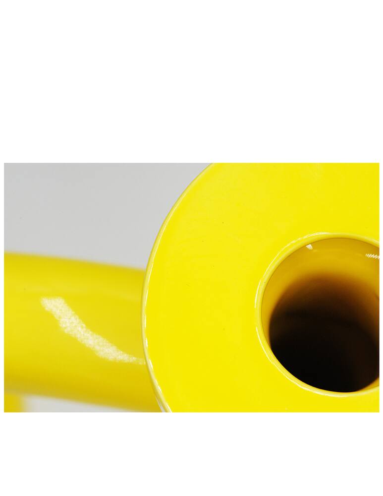 rinascente TU BI Vaso Tubolare A Due Gambe - Giallo