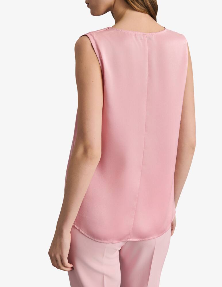 rinascente Face to Face Style Jasmine satin blouse