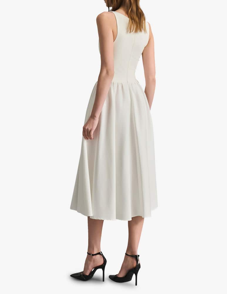 rinascente Face to Face Style Abito midi smanicato Camille