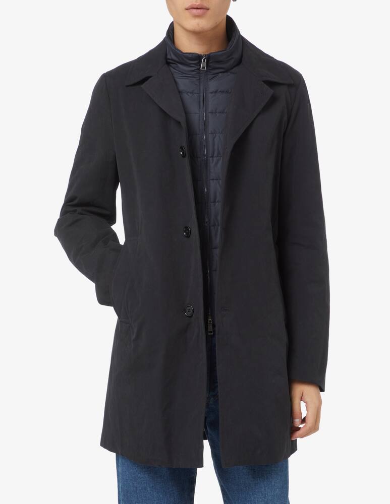 L'impermeabile Cotton carcoat - Blue - picture 1 L'impermeabile Cotton carcoat - Blue - picture 1