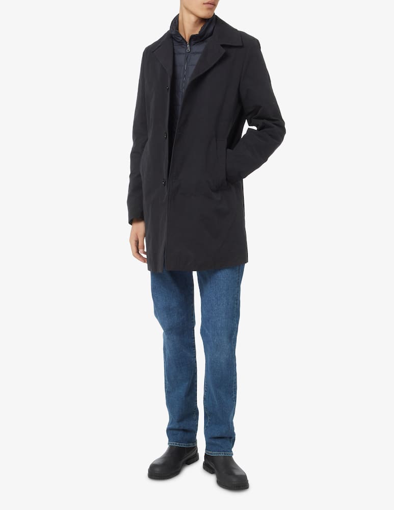 rinascente L'impermeabile Cappotto carcoat in cotone  - Blu