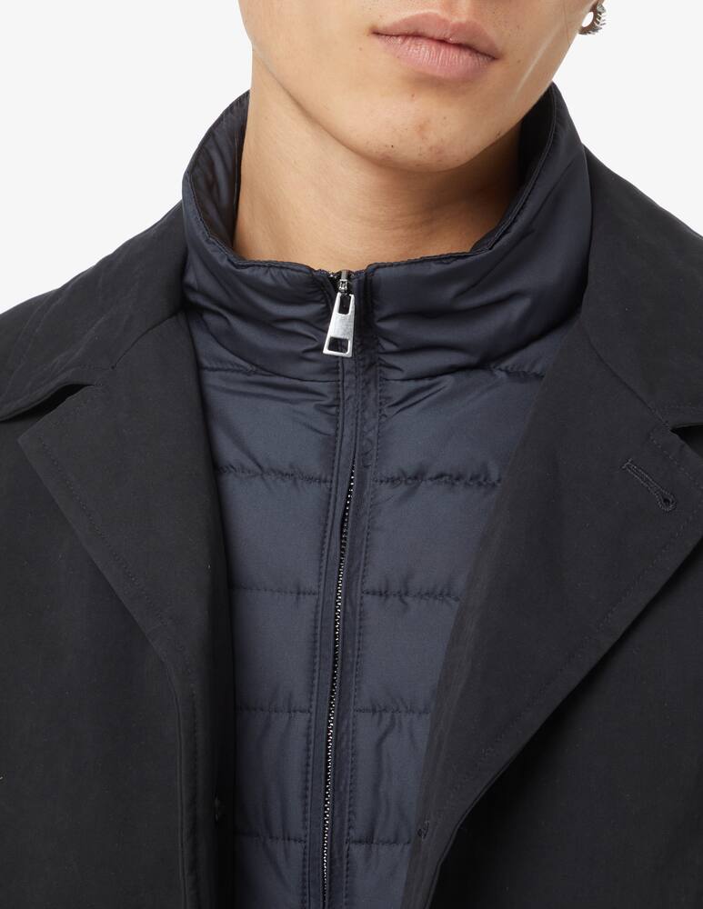 rinascente L'impermeabile Cappotto carcoat in cotone  - Blu