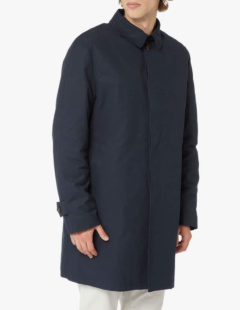 L'impermeabile Single breast detachable liner trench - Blue - picture 1 L'impermeabile Single breast detachable liner trench - Blue - picture 1