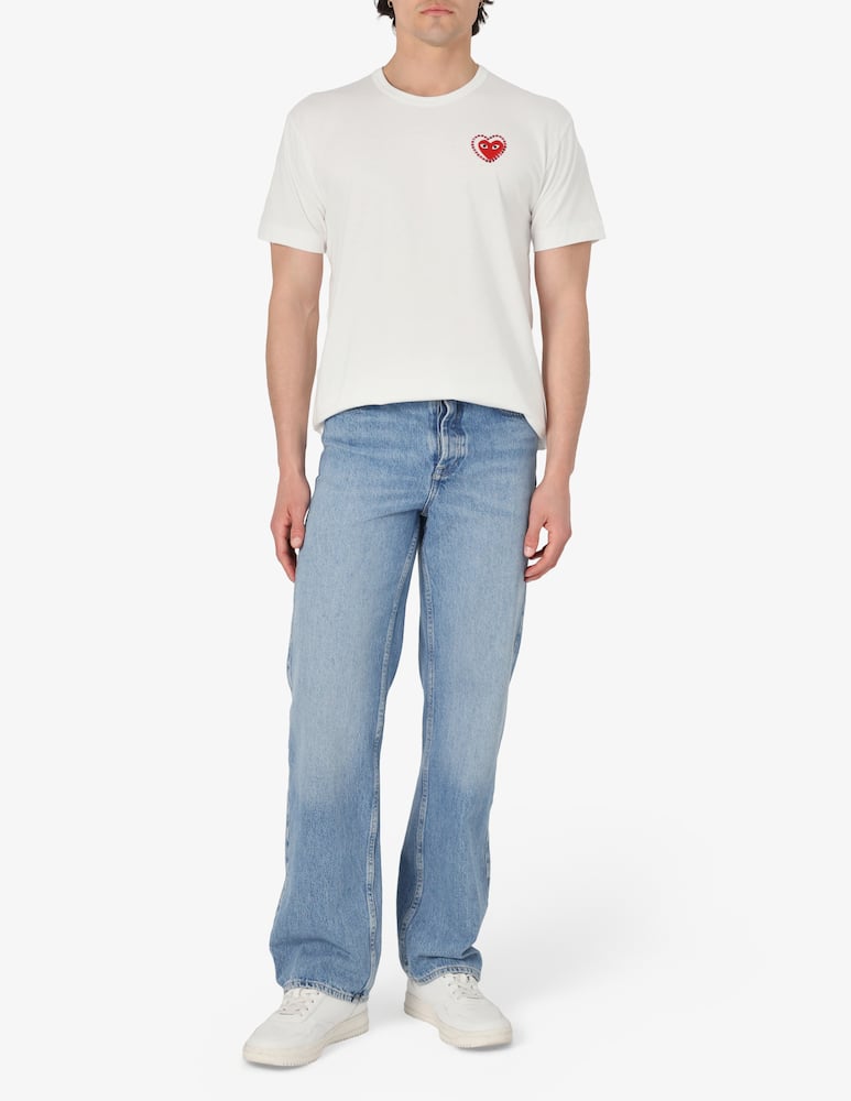 Comme des Garçons Play T-shirt con logo borchie - immagine 2 Comme des Garçons Play T-shirt con logo borchie - immagine 2