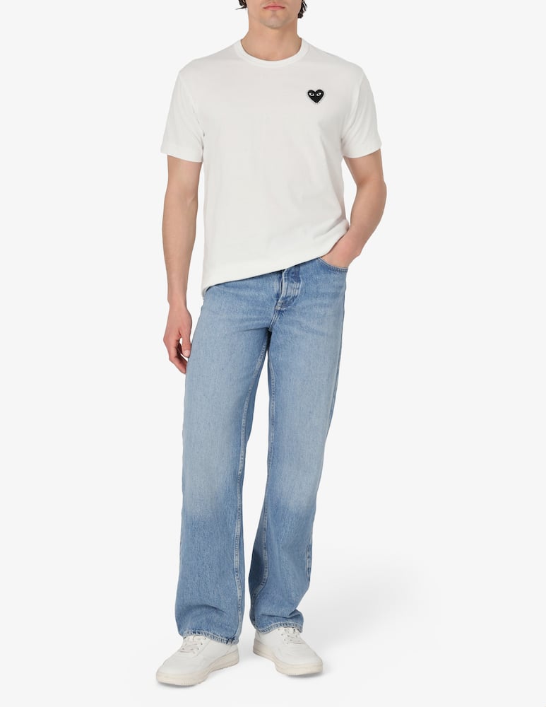 Comme des Garçons Play T-shirt loghino strass - immagine 2 Comme des Garçons Play T-shirt loghino strass - immagine 2