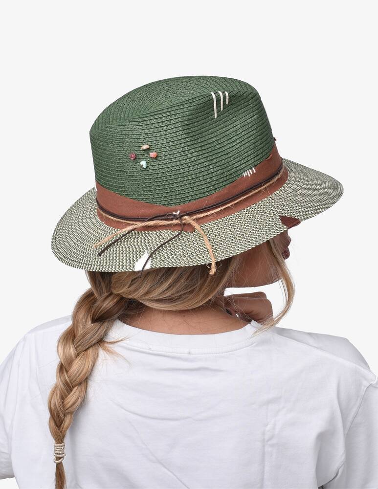 rinascente The Hat Gang Embroidered fedora