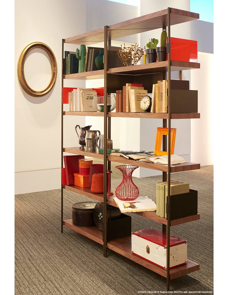 rinascente Driade Libreria Zigzag - Marrone