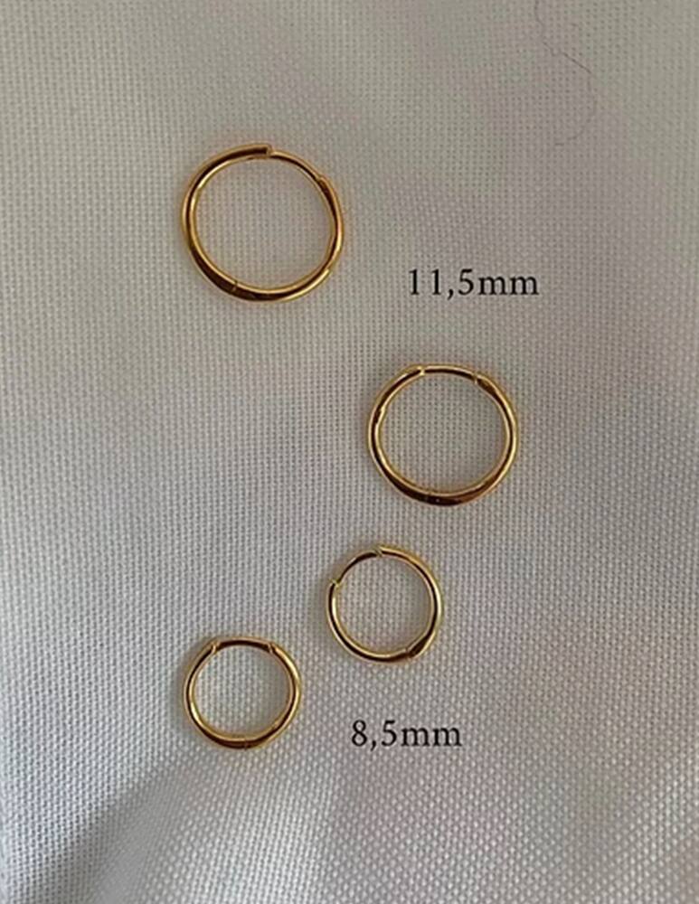 rinascente NIAS.STUDIO Tini gold hoops