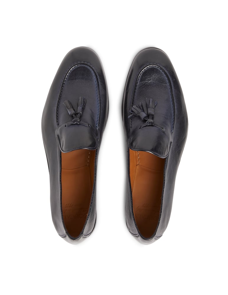 rinascente Doucal's Mocassino in pelle - blu