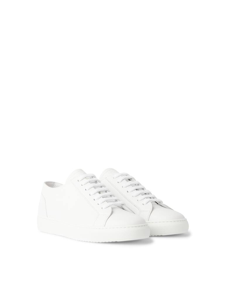 rinascente Doucal's F cass leather shoes - white