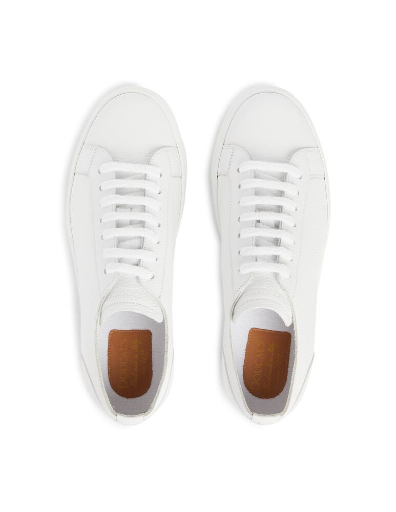 rinascente Doucal's F cass leather shoes - white