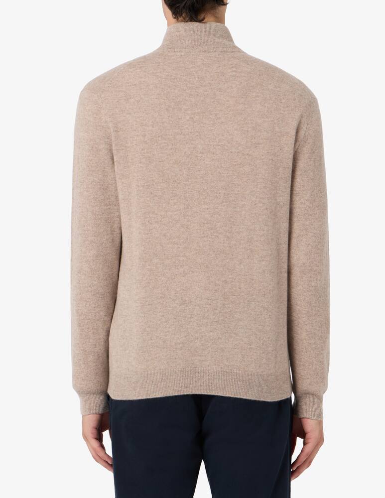 rinascente Pure Cashmere Half-zip cashmere jumper