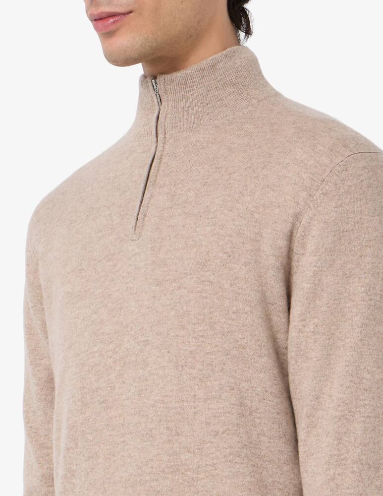 rinascente Pure Cashmere Half-zip cashmere jumper