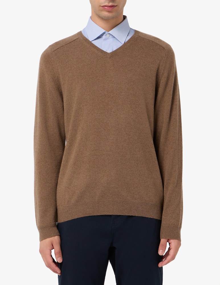 rinascente Pure Cashmere V-neck cashmere jumper