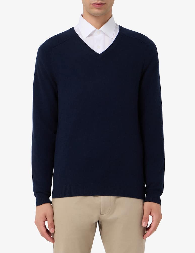 rinascente Pure Cashmere V-neck cashmere jumper