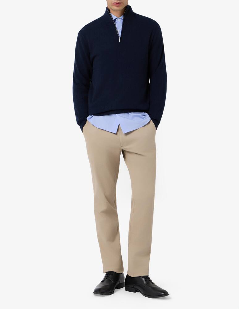 rinascente Pure Cashmere Half-zip cashmere jumper