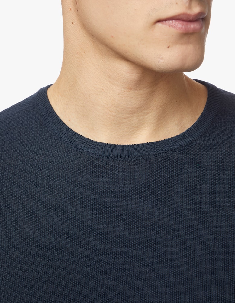 Gran Sasso Roundneck cotton sweater - picture 5 Gran Sasso Roundneck cotton sweater - picture 5