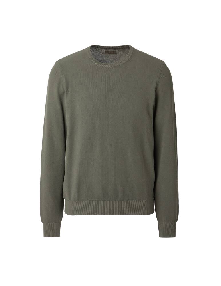 Gran Sasso Roundneck cotton sweater - picture 5 Gran Sasso Roundneck cotton sweater - picture 5