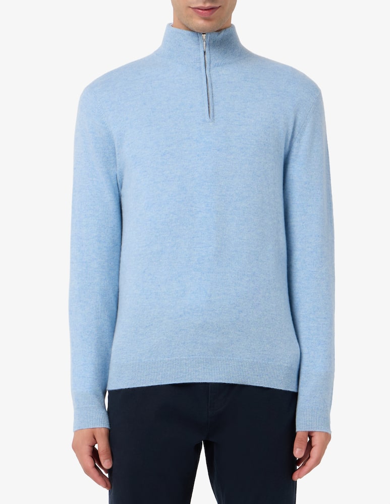 rinascente Pure Cashmere Zip cashmere jumper