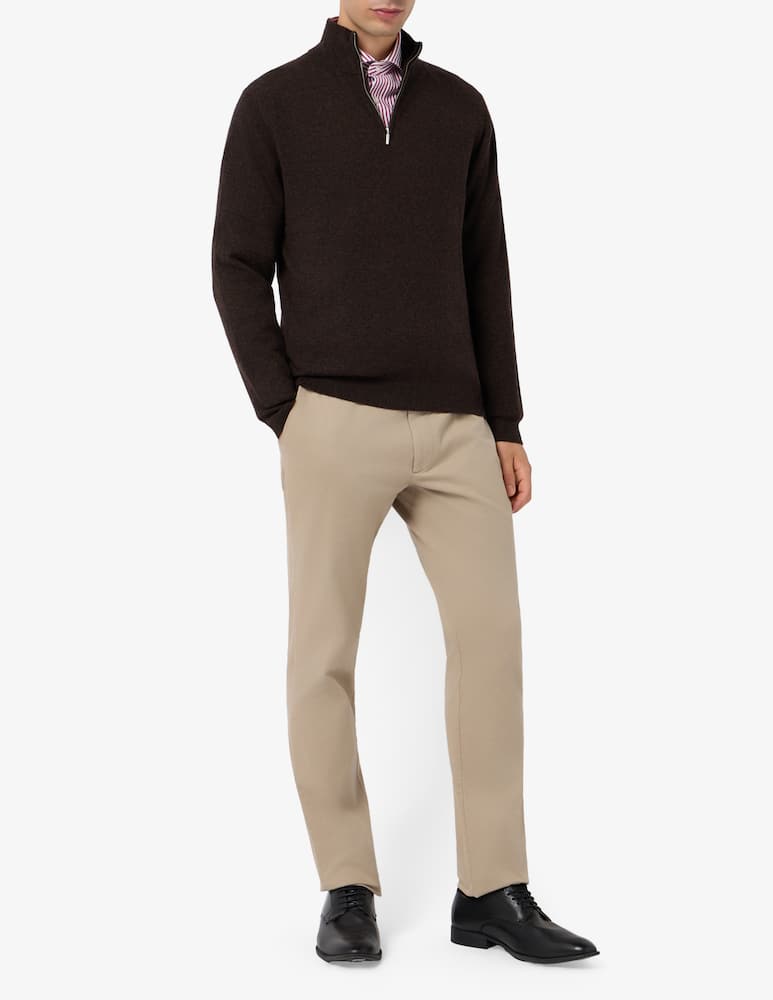 Pure Cashmere Maglia zip in cashmere - immagine 2 Pure Cashmere Maglia zip in cashmere - immagine 2