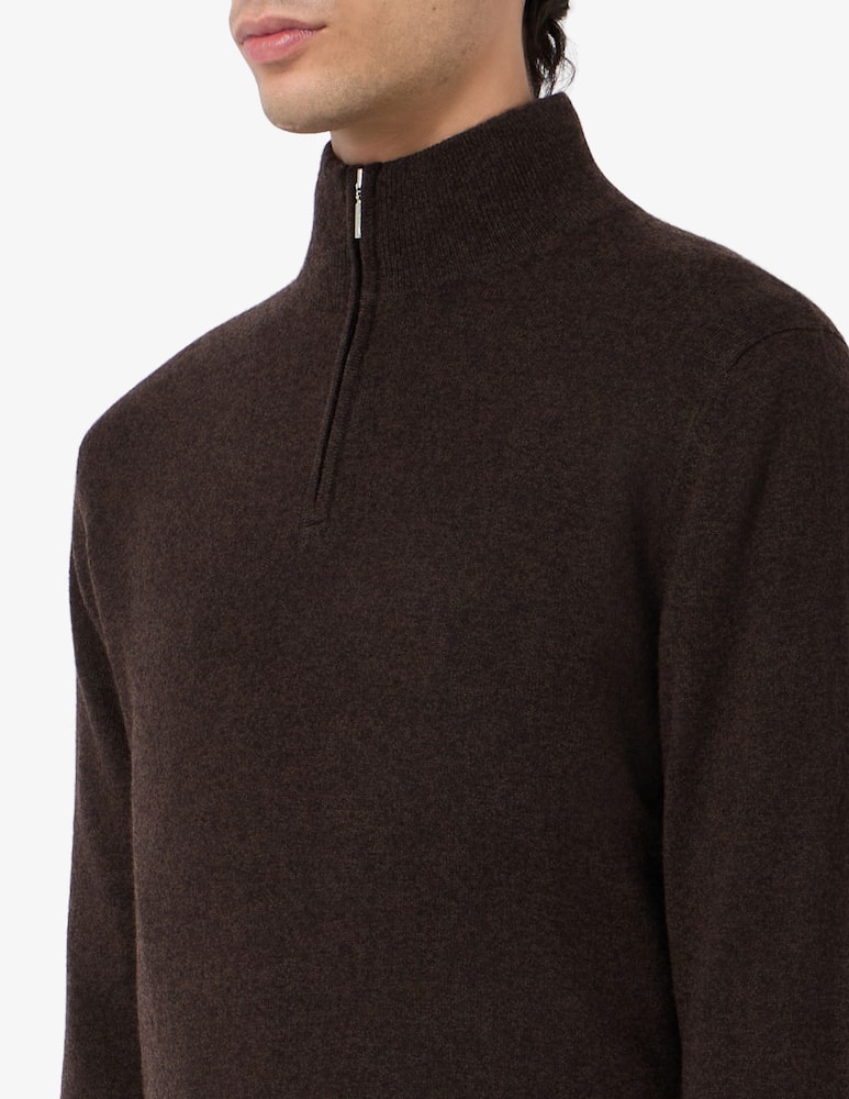 Pure Cashmere Maglia zip in cashmere - immagine 4 Pure Cashmere Maglia zip in cashmere - immagine 4