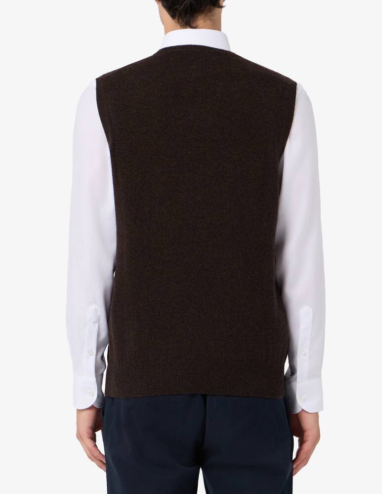 Pure Cashmere Gilet scollo a V in cashmere - immagine 3 Pure Cashmere Gilet scollo a V in cashmere - immagine 3