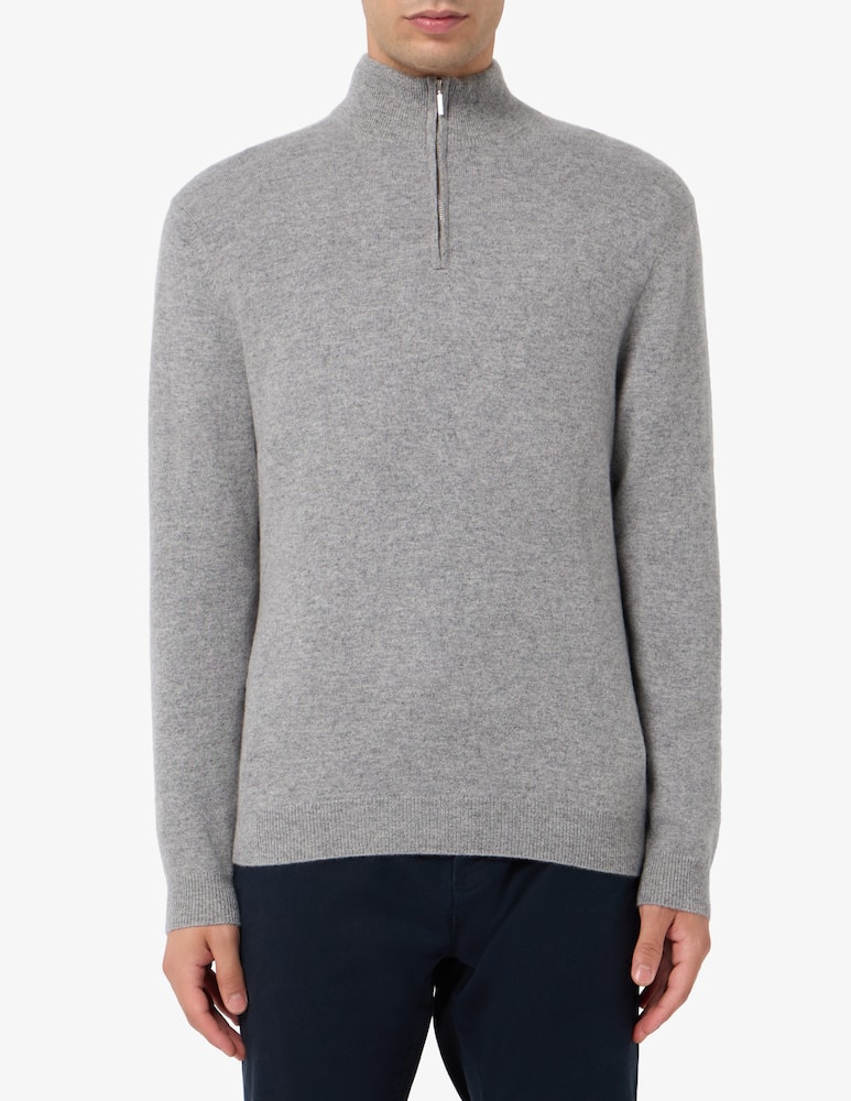 rinascente Pure Cashmere Zip cashmere jumper