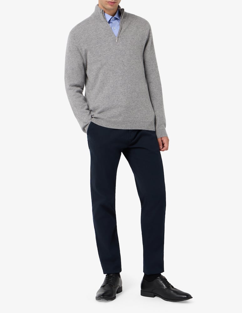 Pure Cashmere Zip cashmere jumper - picture 2 Pure Cashmere Zip cashmere jumper - picture 2