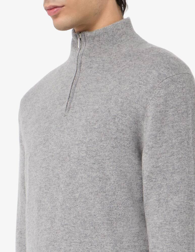 Pure Cashmere Zip cashmere jumper - picture 4 Pure Cashmere Zip cashmere jumper - picture 4