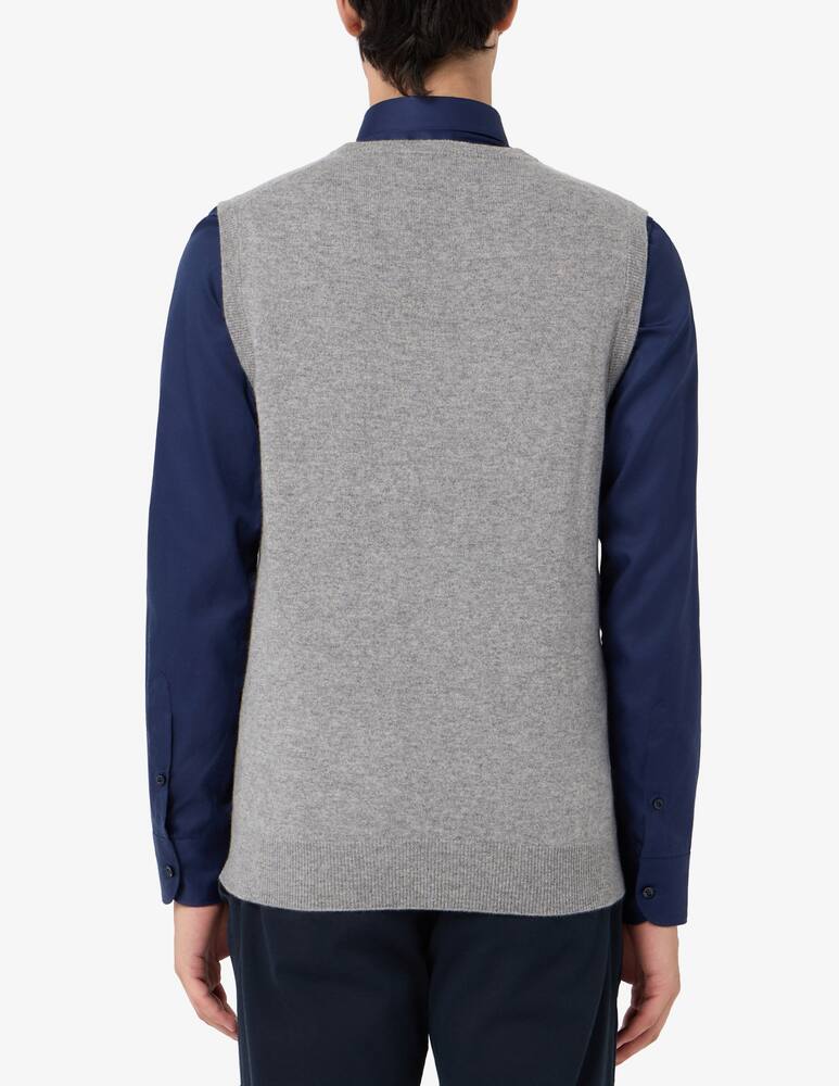 rinascente Pure Cashmere Gilet scollo a V in cachemire