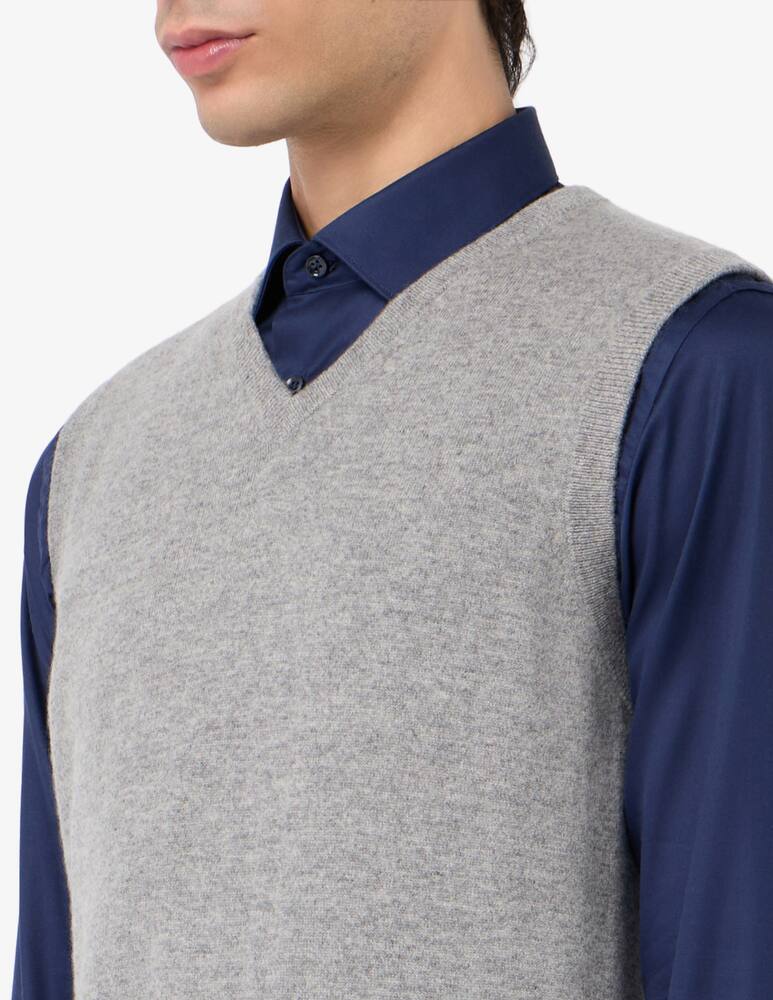 rinascente Pure Cashmere Gilet scollo a V in cachemire