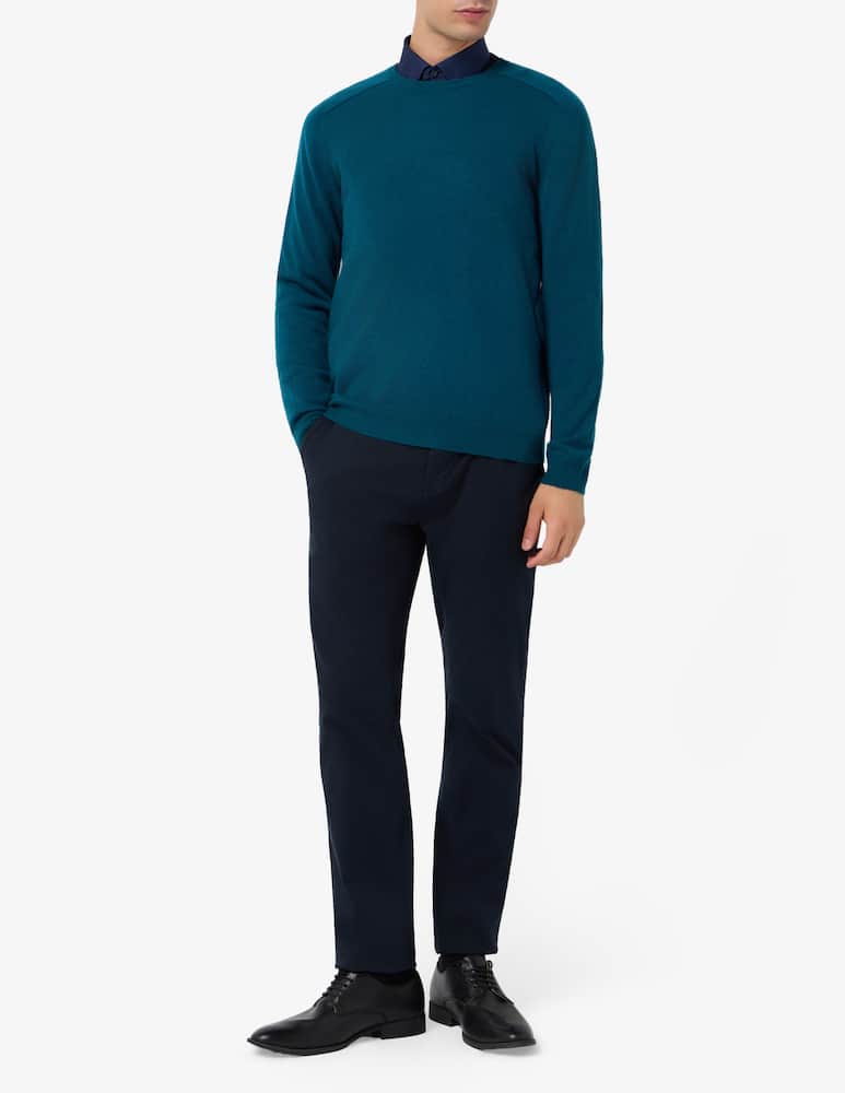 Pure Cashmere Maglia girocollo in cashmere - immagine 2 Pure Cashmere Maglia girocollo in cashmere - immagine 2