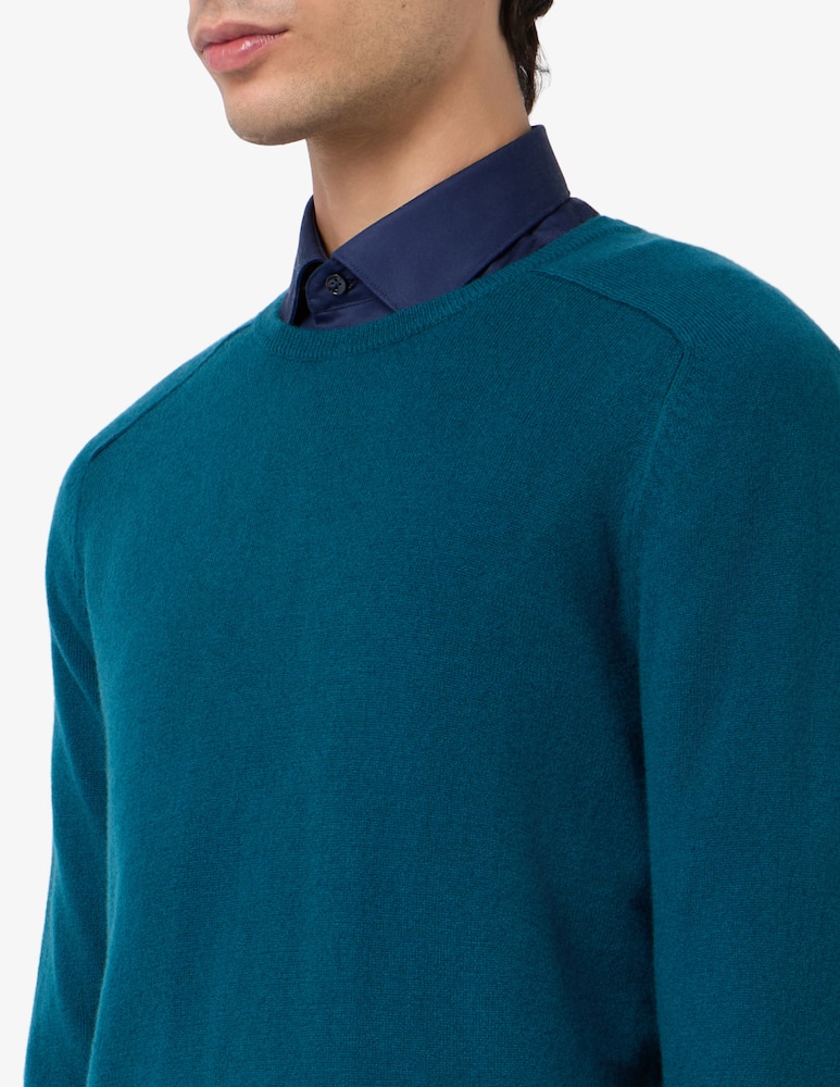 Pure Cashmere Maglia girocollo in cashmere - immagine 4 Pure Cashmere Maglia girocollo in cashmere - immagine 4