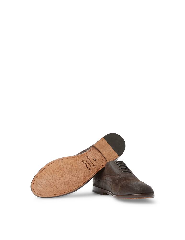 rinascente Doucal's Scarpe oxford in pelle puntale - marrone