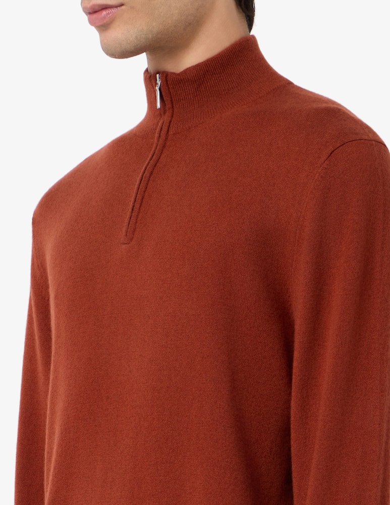 Pure Cashmere Maglia zip in cashmere - immagine 4 Pure Cashmere Maglia zip in cashmere - immagine 4