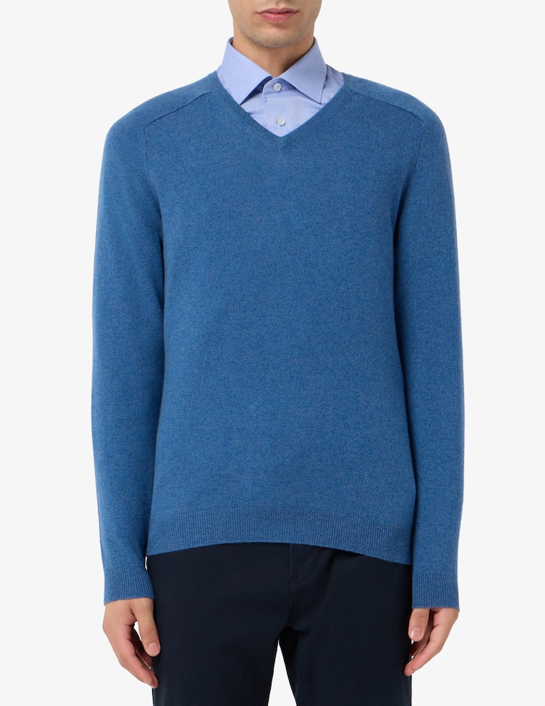 rinascente Pure Cashmere V-neck cashmere jumper