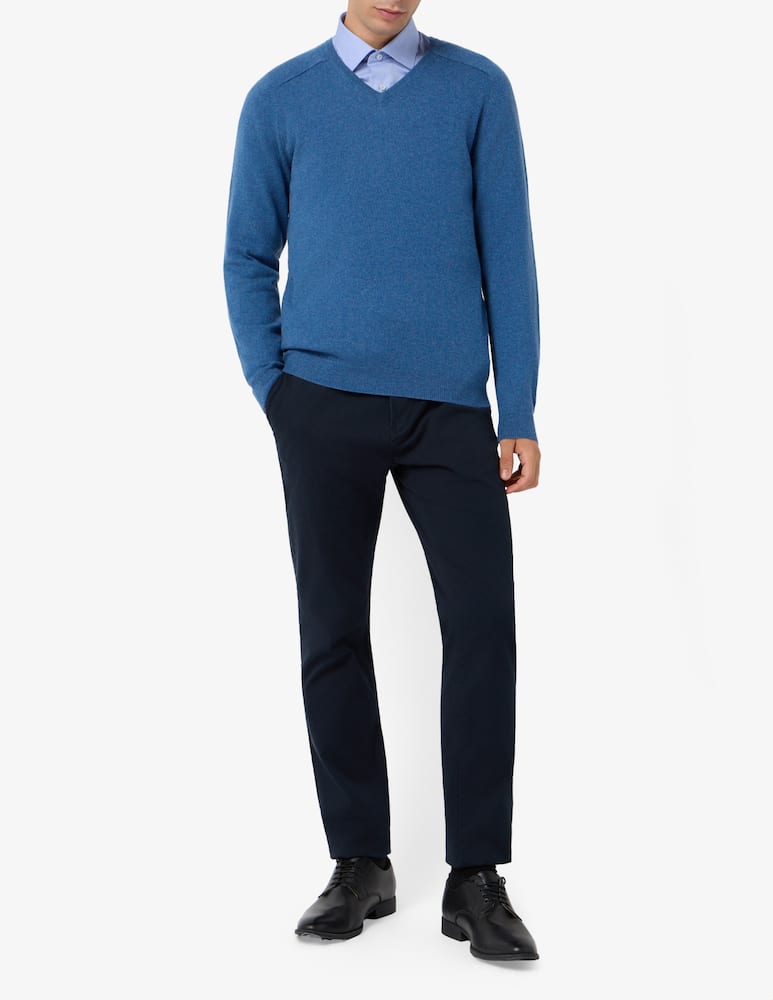 Pure Cashmere V-neck cashmere jumper - picture 2 Pure Cashmere V-neck cashmere jumper - picture 2