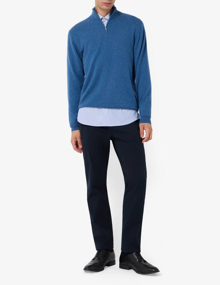 rinascente Pure Cashmere Maglia zip in cashmere