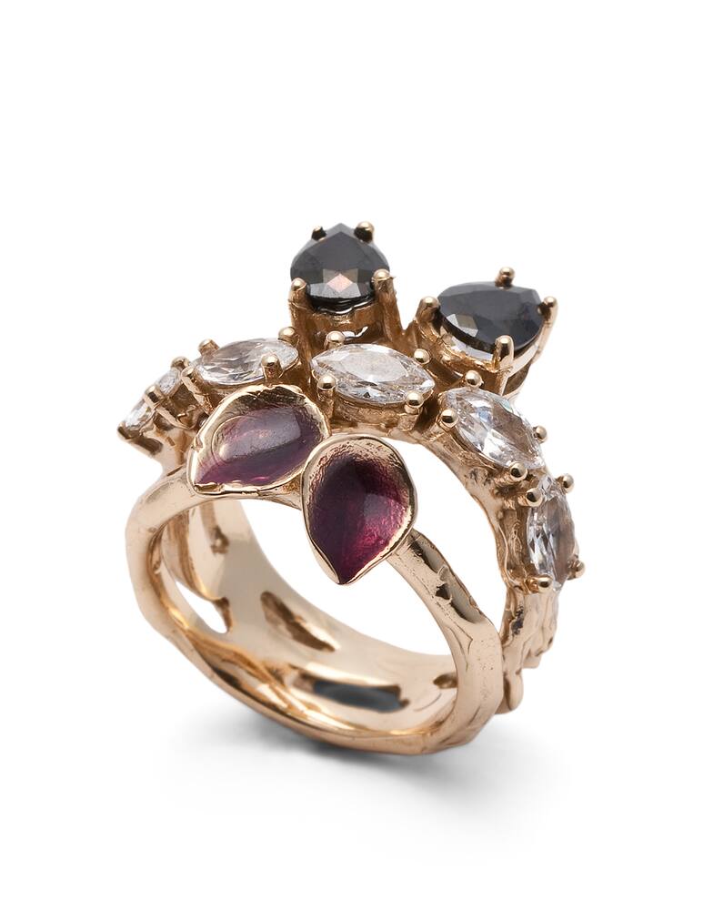 Leonardo Jewels - Anello In Acciaio Inossidabile Per Donna, Eleganza Minimal (Taglia 53)