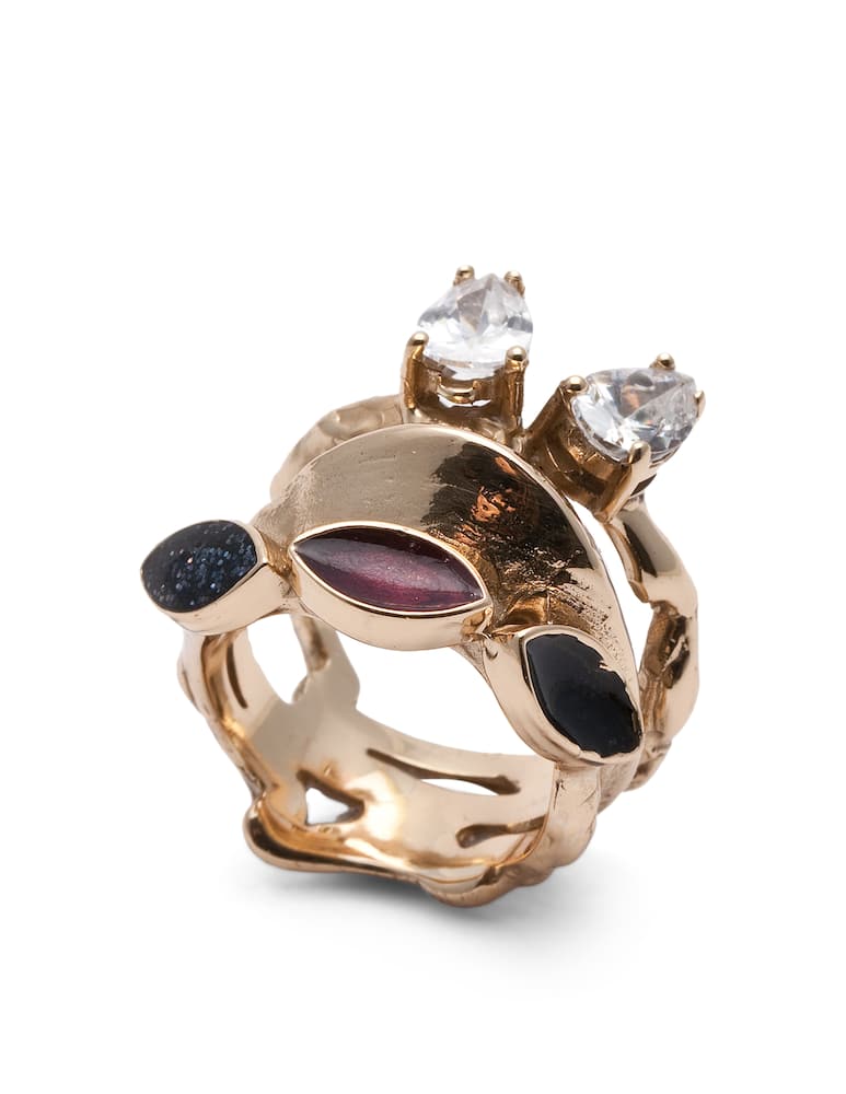 rinascente Voodoo Jewels Anello White Kalika