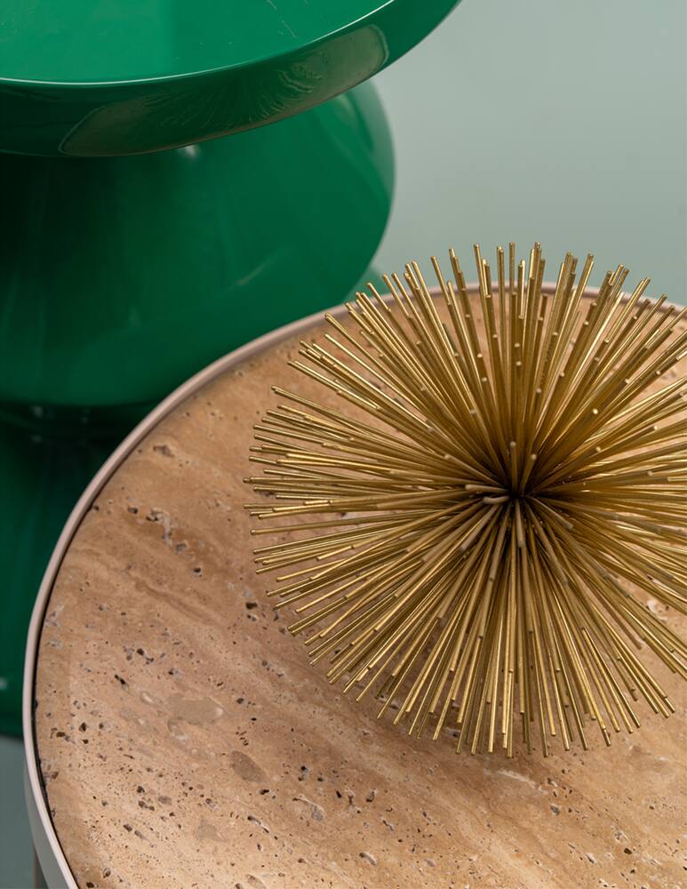 rinascente Pols Potten Prickle brass L Oggetto decorativo - Oro