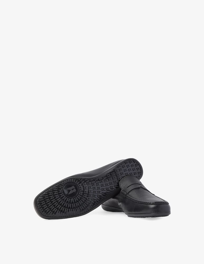 rinascente Moreschi Mocassino minorca driver in pelle - nero