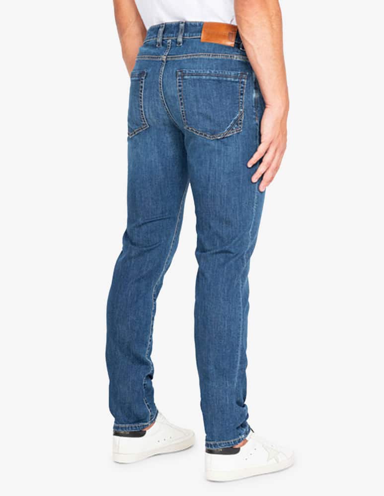 rinascente Teleria Zed Jeans slim 5 tasche fondo 17 cm