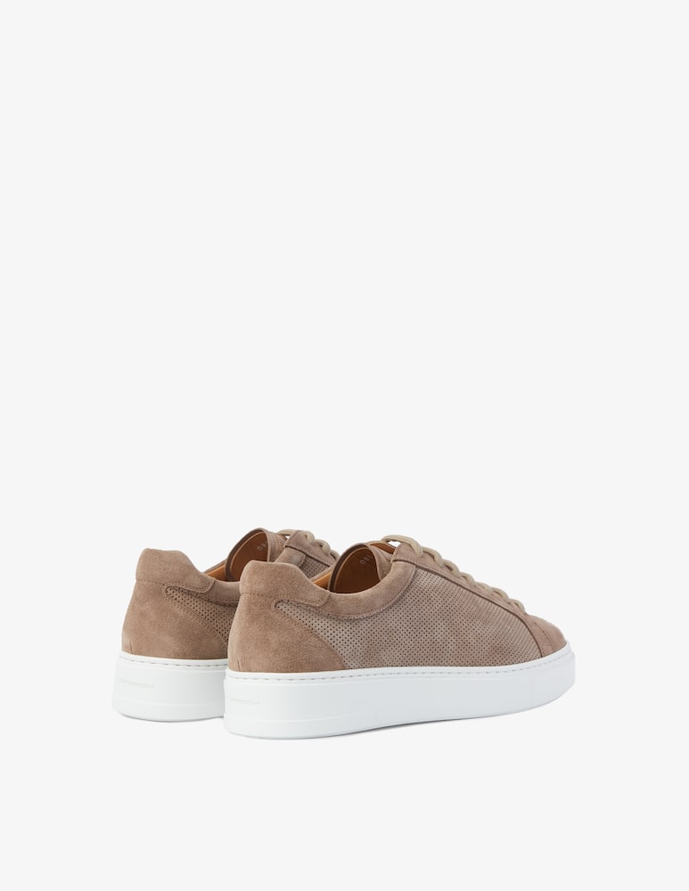 rinascente Moreschi Sneakers in suede traforato - marrone