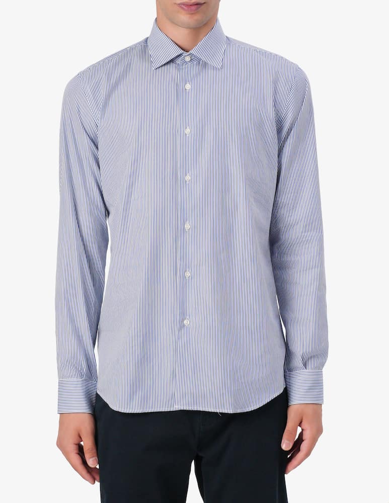 rinascente Sartoria Italiana Camicia modern doppio ritorto a righe