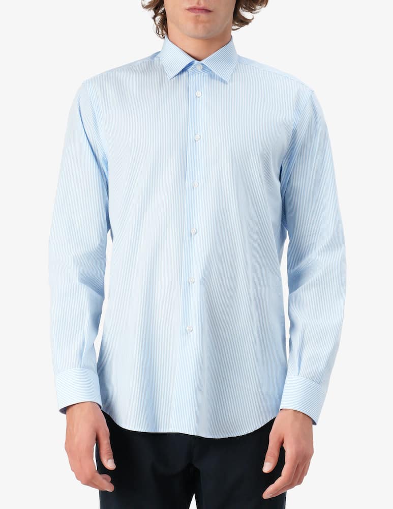 rinascente Sartoria Italiana Camicia modern doppio ritorto a righe