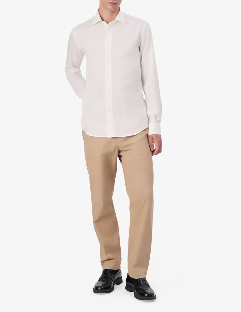 rinascente Sartoria Italiana Modern twill no iron shirt